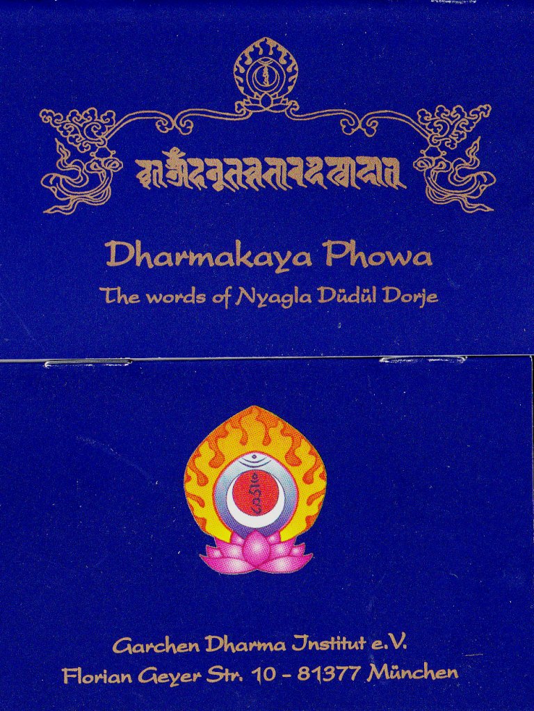 Dharmakaya Phowa